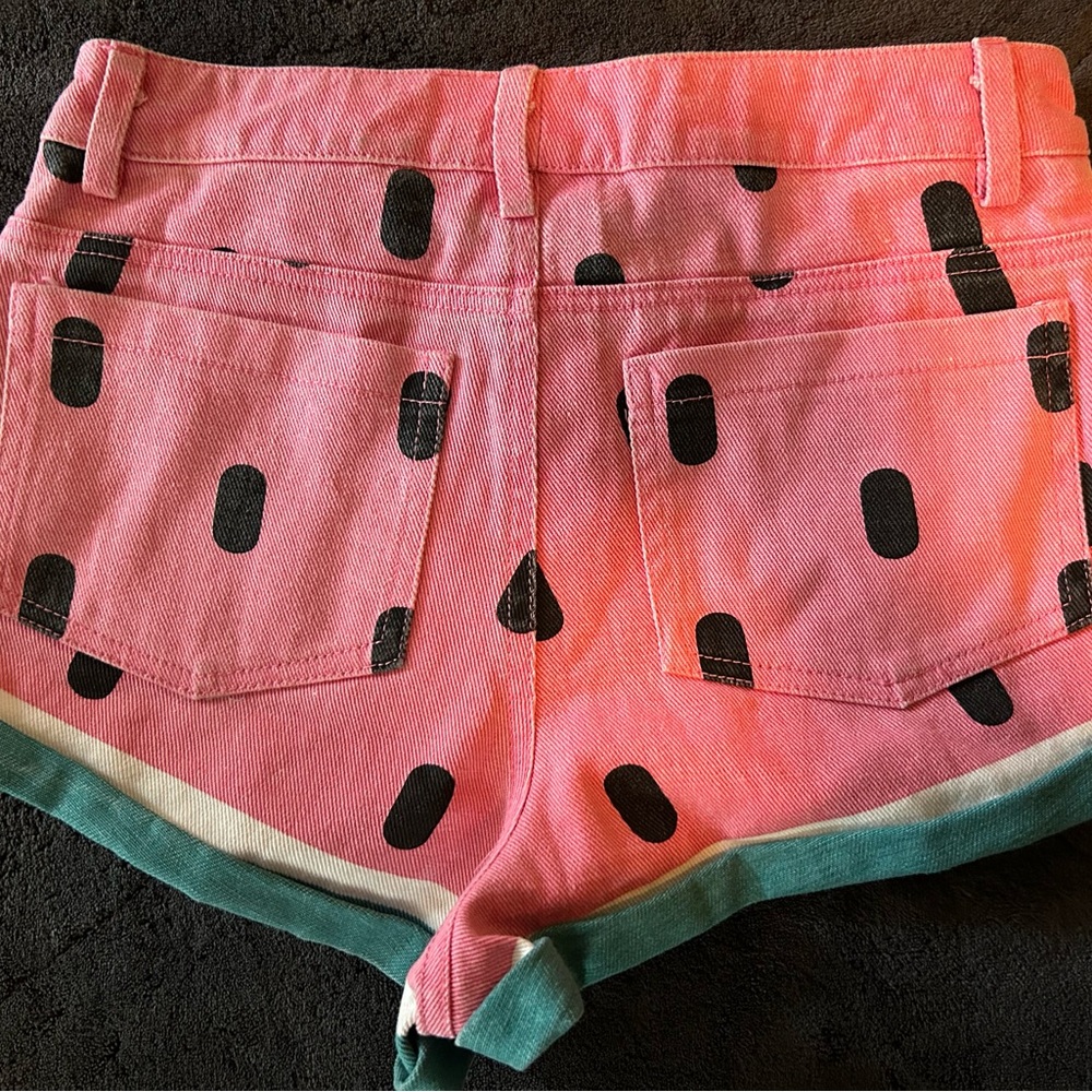 Lazy Oaf watermelon shorts XS - Picture 2 of 4